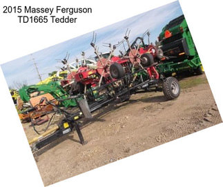2015 Massey Ferguson TD1665 Tedder