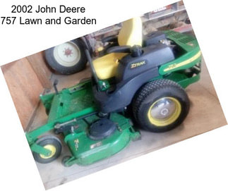 2002 John Deere 757 Lawn and Garden