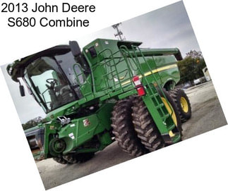 2013 John Deere S680 Combine