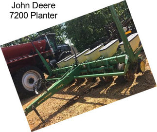 John Deere 7200 Planter