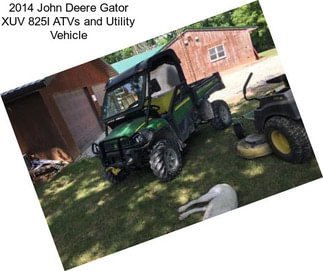 2014 John Deere Gator XUV 825I ATVs and Utility Vehicle