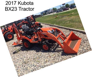 2017 Kubota BX23 Tractor