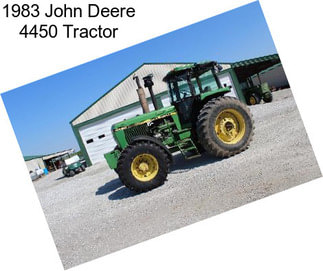 1983 John Deere 4450 Tractor