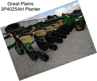 Great Plains 3P4025AH Planter