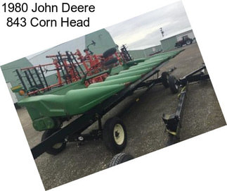 1980 John Deere 843 Corn Head