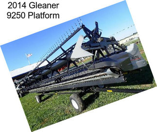 2014 Gleaner 9250 Platform