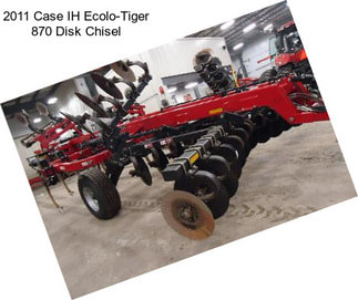 2011 Case IH Ecolo-Tiger 870 Disk Chisel