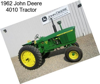 1962 John Deere 4010 Tractor