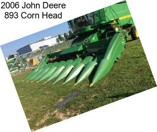 2006 John Deere 893 Corn Head