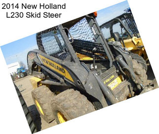 2014 New Holland L230 Skid Steer