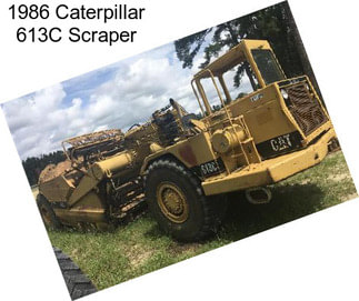 1986 Caterpillar 613C Scraper