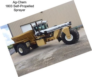 Ag-Chem 1803 Self-Propelled Sprayer