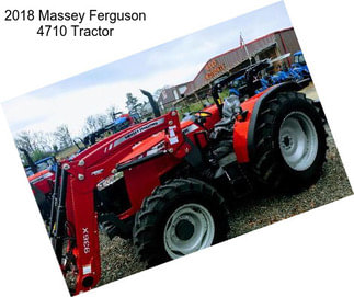 2018 Massey Ferguson 4710 Tractor