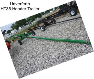 Unverferth HT36 Header Trailer