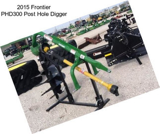 2015 Frontier PHD300 Post Hole Digger