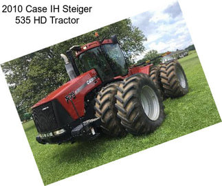 2010 Case IH Steiger 535 HD Tractor