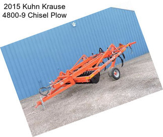 2015 Kuhn Krause 4800-9 Chisel Plow