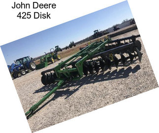 John Deere 425 Disk