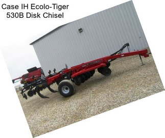 Case IH Ecolo-Tiger 530B Disk Chisel