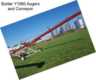 Buhler Y1060 Augers and Conveyor