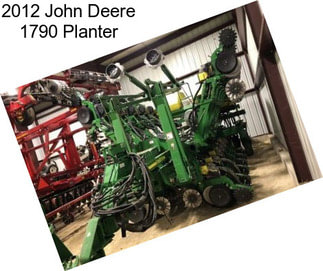 2012 John Deere 1790 Planter