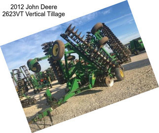 2012 John Deere 2623VT Vertical Tillage