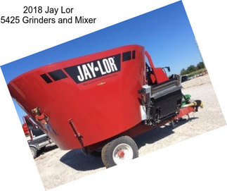 2018 Jay Lor 5425 Grinders and Mixer