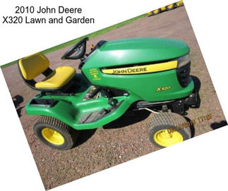 2010 John Deere X320 Lawn and Garden