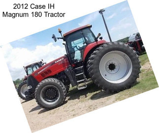 2012 Case IH Magnum 180 Tractor