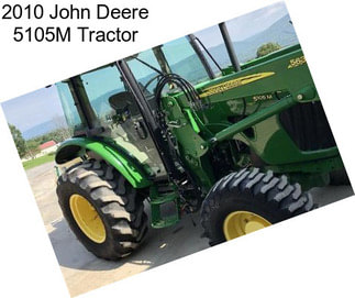 2010 John Deere 5105M Tractor