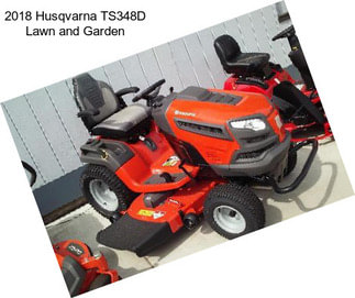 2018 Husqvarna TS348D Lawn and Garden