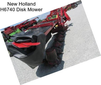 New Holland H6740 Disk Mower