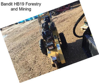 Bandit HB19 Forestry and Mining