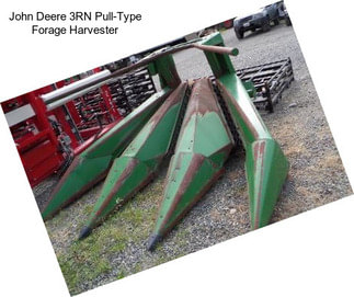 John Deere 3RN Pull-Type Forage Harvester