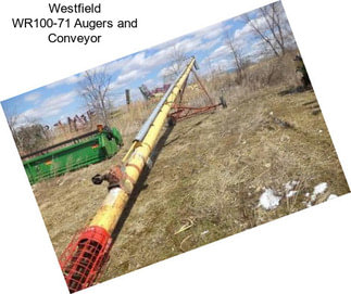 Westfield WR100-71 Augers and Conveyor