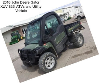 2016 John Deere Gator XUV 825I ATVs and Utility Vehicle