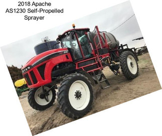 2018 Apache AS1230 Self-Propelled Sprayer