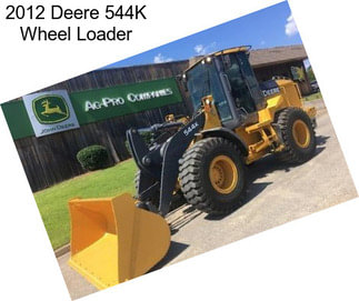 2012 Deere 544K Wheel Loader