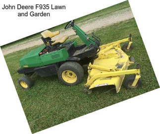 John Deere F935 Lawn and Garden