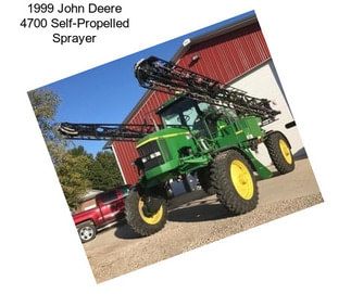 1999 John Deere 4700 Self-Propelled Sprayer