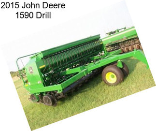 2015 John Deere 1590 Drill