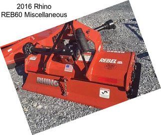 2016 Rhino REB60 Miscellaneous