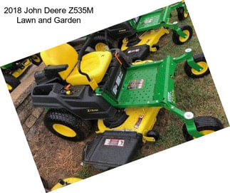 2018 John Deere Z535M Lawn and Garden