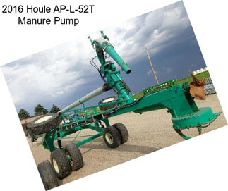 2016 Houle AP-L-52T Manure Pump
