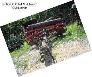Brillion XLD144 Mulchers / Cultipacker