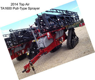 2014 Top Air TA1600 Pull-Type Sprayer