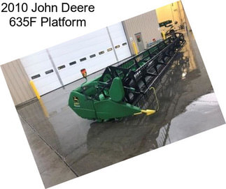 2010 John Deere 635F Platform