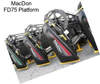 MacDon FD75 Platform