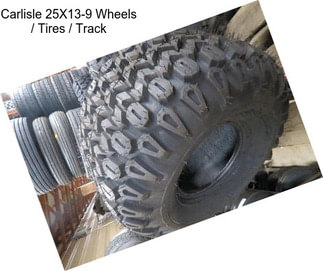 Carlisle 25X13-9 Wheels / Tires / Track