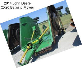 2014 John Deere CX20 Batwing Mower